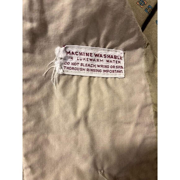 Vintage Trench Coat Men's Towncraft Plus Gentry Khaki Tan 1970s - Picture 10 of 16